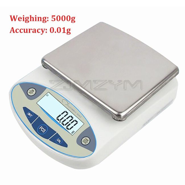 5KG YP 0.1g Electronics Weighing Scales Rechargeable Battery For Digital  Laboratory Elec Balance