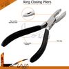 LAJA Imports Bead Capture Ring Opener & Closer w/PVC Black - Set - Ball Closure Body Piercing Tool Tattoo