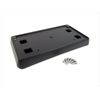 Black Front License Plate Mount Bracket Nameplate Base For Dodge Durango 2014-20