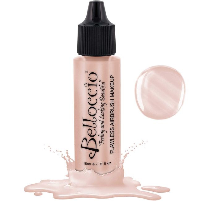 Belloccio's Professional Flawless Airbrush Makeup Highlighter-Shimmer COMET Half Ounce