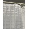 Hotel fabric Damask Jaqured heavy shower curtain