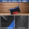 WORKPRO 3 Pack 12" Tool Pouches Heavy-Duty Utility Pouch Small Tool Bag w/Zipper