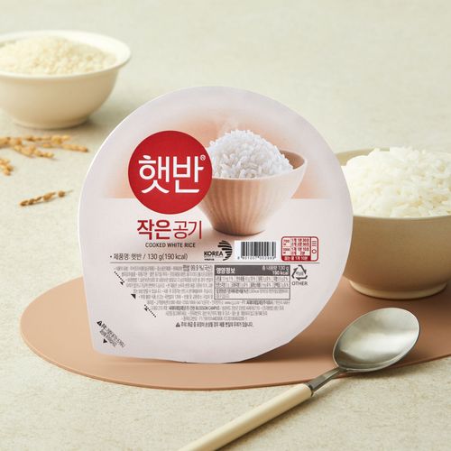 Hetbahn white rice 130g, 36 pieces