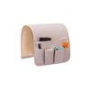 Remote Control Sofa Non Slip Couch Chair Holder Organizer Armrest Pockets Beige 