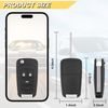 2x 4B Replacement Keyless Entry Remote Key Fob for 2013 - 2016 Chevrolet Malibu