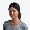Buff CoolNet UV Stirnband Ellipse SOLID Unisex Einheitsgröße, Schwarz
