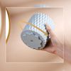 OWAYOTO Makeup Brush Holder Rotatable Makeup Brush Organiser Cup Makeup Container Storage White