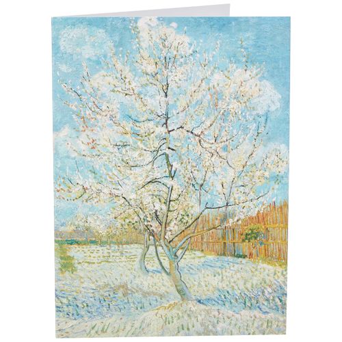 Fine Art Prints CPWBC1430 Van Gogh The Pink Peach Tree Greetings Card