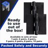 Heavy Duty Weldable Butt Hinges 3" x 3" - Steel Butt Hinges | 6 Pieces