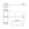 Surface Mounted Door Closer White