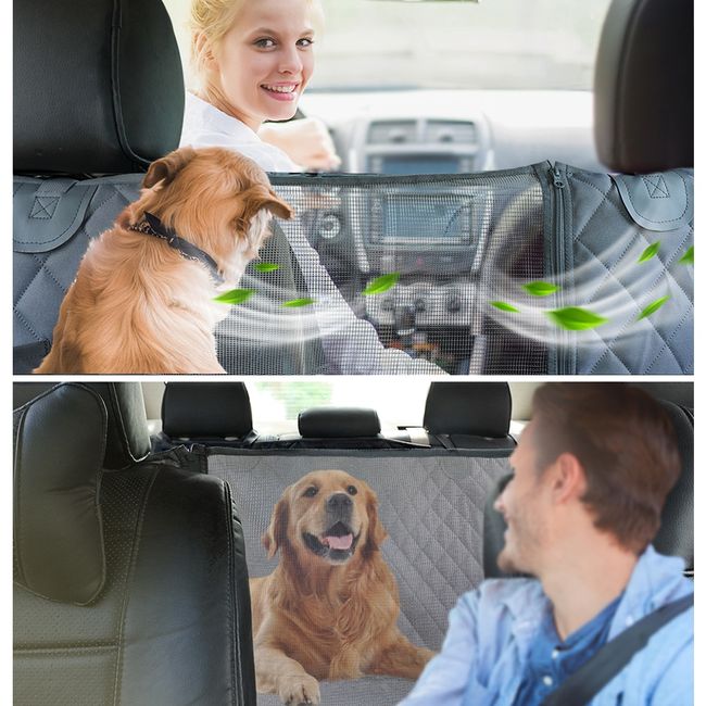 Car Pet Rear Seat Cover Protector Hammock Dog Cat Dirty Water Resistant  Cushion