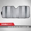 Universal Waterproof Car Windshield Sunshade 58 x 24 UV Protection Foldable