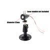 Laser Positioning Bracket Laser Module Fixing Bracket Laser Module Mount Bracket with Cooling Function 360° Adjustable Positioning Bracket 12mm