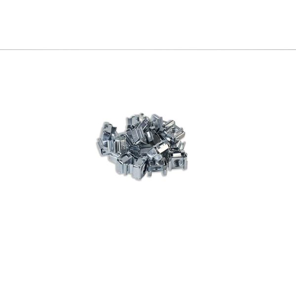 RackGold® M6 Zinc Cage Nuts 25 Pack USA Made