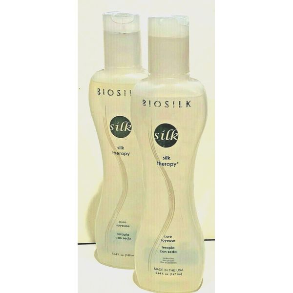 BIOSILK SILK THERAPY LEAVE IN SILK 2 PIECES 5.64 OZ EACH