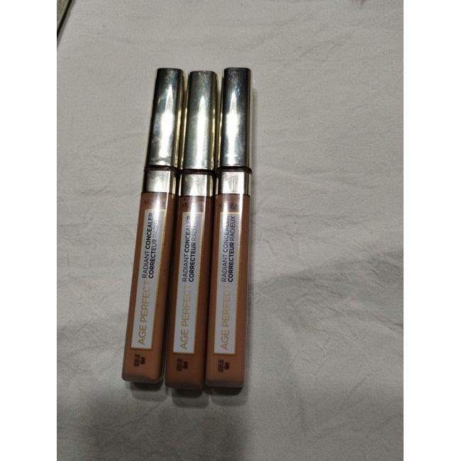 3 L'OREAL AGE PERFECT RADIANT CONCEALER 155 TOFFEE CARAMEL