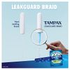 Tampax Pearl Tampons With Plastic Applicators Super Absorbency, Unscented 18 Count (Pack of 3)