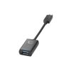 HP USB-C to USB 3.0 Adapter, black