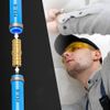 XFITTING Poly Pex B 1/2 Inch x 3/4 Inch Coupling, Poly Barb Crimp Reducing Coupling, 25 Pieces