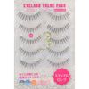 Muraki VP-3 False Eyelashes (5 Pairs) Eyelashes Value Pack Medium Long
