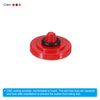 PATIKIL Camera Shutter Button, 3 Pack Soft Shutter Release Button Pure Copper Camera Button Concave, for Nikon for Fujifilm for Leica Red/Black/Orange