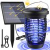 4500V Solar Bug Zapper 2-in-1 Mosquito Killer Lamp with Ground Pole Type-C