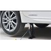 Fasmov Scissor Jack, Heavy Duty Lifting Jack, Lift Wind Up Tools, for/SUV/MPV Tyre Repair Changing Tool, 1.5 Ton (3,000 lb) Capacity, Black