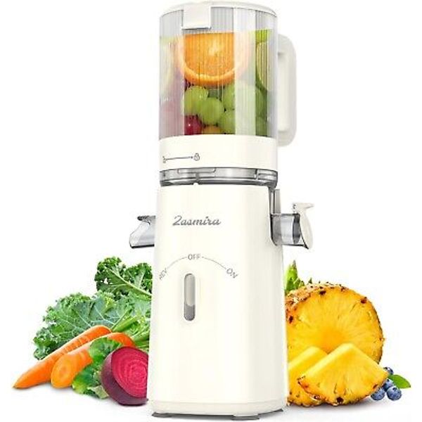 Health-Focused Cold Press Juicer: 5" Chute, 99.6% Juice Purity, Easy Maintenance