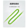 ORIGINCOM COLSTP180 Coil Strap, Extendable, Spring Cord, Spiral Cable, Fall Prevention, Keyring, Carabiner, blue