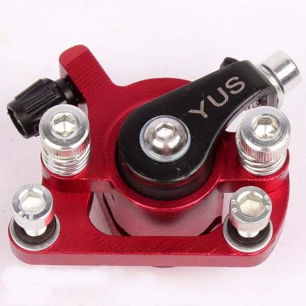 Mach1 Brake Caliper Brake Petrol or Electric E-Scooter/Brake System Metallic Red