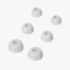 kwmobile 6x Compatible with Google Pixel Buds Pro Ear Tips - Replacement Ear Tips Pads S/M/L White