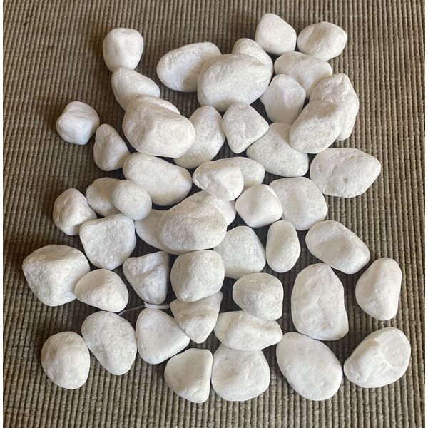 Fireplace Decorative Stone Pebbles 50 Pcs