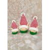 Knitting by Post Knitting Pattern Leaflet for Hanging Elf Decorations from Soft Toy Christmas Decoration A5 Leaflet