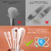 AIEVE Makeup Brush, Stain Prevention Cover, Makeup Brush Case, Brush Guard, Makeup Brush Cap, Makeup Brush Cover, Prevents Spreading, Storage, Portable, Prevents Hair From Collapsing, Cheek Brush, Eyeshadow Brush, Portable, Travel