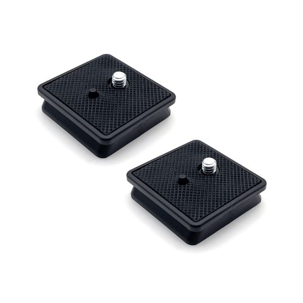 JZK 2 pcs Camera Quick Release Plate Head Screw Mount Adapter for Universal Tripod