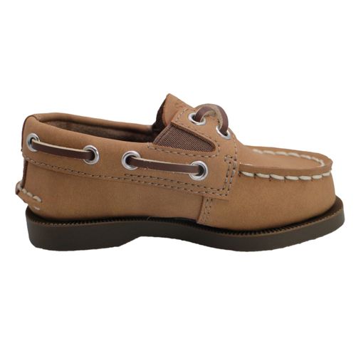 Sperry Toddler Authentic Original Boat Shoe - Chestnut Leather, Size 8