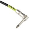 Ernie Ball 6 inch Angle / Angle Patch Cable 3-Pack - Black