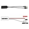 Wireless Bluetooth AUX Audio Receiver Adapter Car Universal Cable Music Player