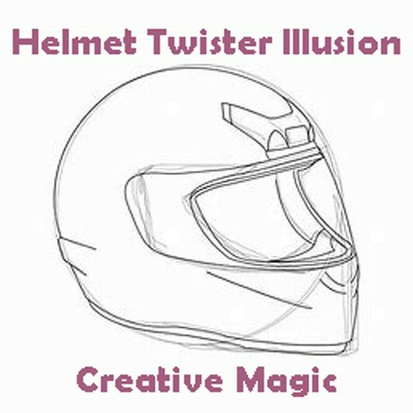 Helmet Head Twister by Creative Magic Magic Trick Mentalism