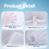 Pool Cleaner Fine Mesh Filter Bag, Universal Pool Vacuum Net Bag with Pull-Lock for Pool Blaster Leaf Vacuum, Leaf Eater, Leaf Catcher, Leaf Gulper, Leaf Bagger, Leaf Master Replacement Parts - 2 Pcs