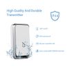 【No Battery Required】Wireless Doorbell Waterproof, AURTEC Door Chime Kit with 1 Receivers & 1 Press Self-powered Transmitter, 51 Chimes and 4 Volume Levels, White