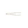 Comair Hair Pins Wavy Gold 75 mm Pack of 50