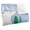 We Bare Bears Suspense Silky Touch Super Soft Throw Blanket, 36"x58"