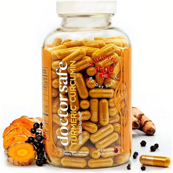 Turmeric Curcumin with 95% Curcuminoids & Bioperine Black Pepper | 1500Mg | Join