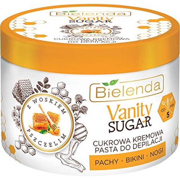 Vanity Sugar Sugar Cream Depilation Paste with Beeswax, 100 g