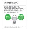 Panasonic LGB87080K LED Bracket 60 Bulb Color