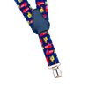 Childrens 1-5 Years Elasticated Clip on Braces/Suspenders with Fire Engine Design - Dark Blue