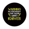 Knife Collector Blade Forge Blacksmith PopSockets with Interchangeable PopGrip