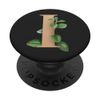 gold plants noble letter I initial letter I PopSockets Swappable PopGrip