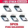 5X TF Micro SD Card Module Mini Soldered Memory Modules For Arduino ARM AVR